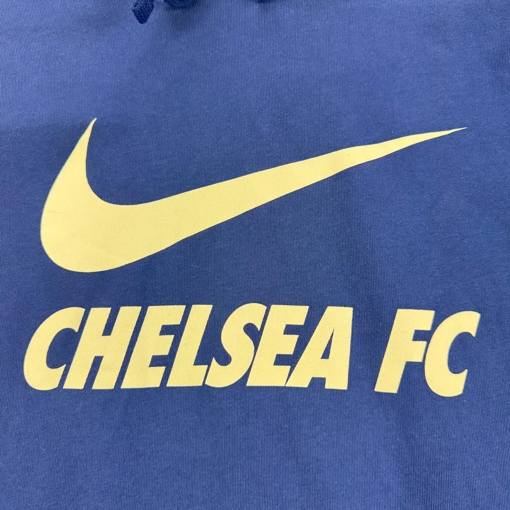 Chelsea FC Sweatshirt Mens 2XL Blue Premier League Soccer Nike Pullover Hoodie
